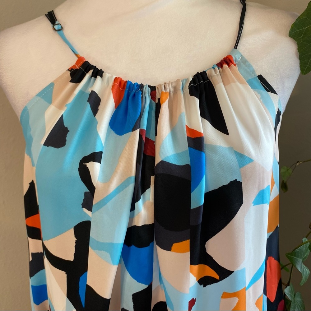 Anthropologie womens sleeveless Breezy‎ Wide-Leg Jumpsuit size  XS - Picture 7 of 11